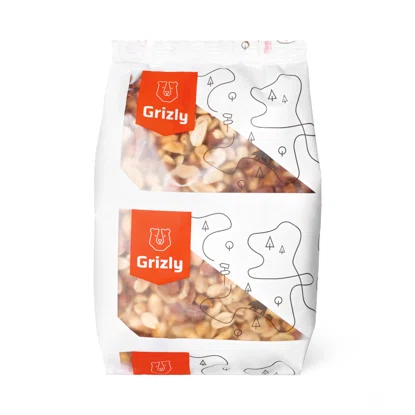 Erdnüsse in der Haut geröstet & gesalzen