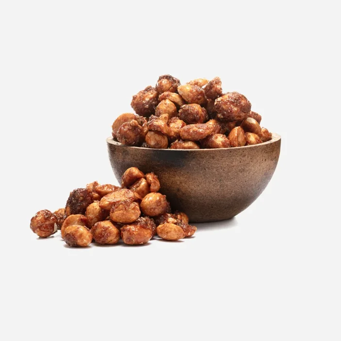 Erdnüsse in Salzkaramell mit Honig