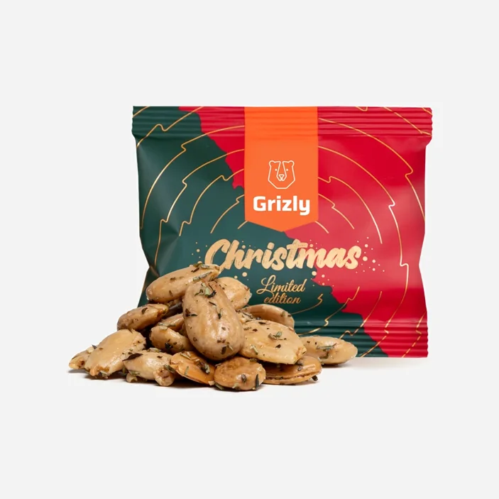 Frittierte Mandeln mit Kräutern