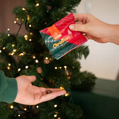 Fruchtgummi in Schokolade