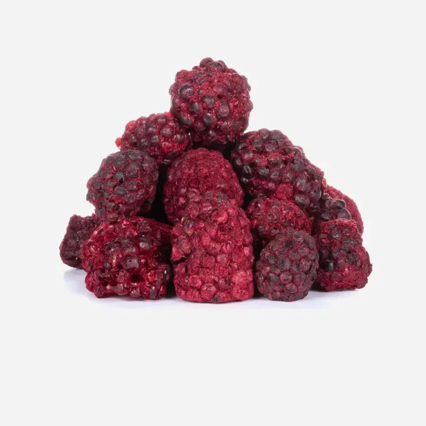 Gefriergetrocknete Brombeeren