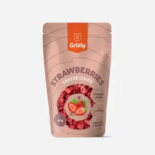 Gefriergetrocknete Erdbeeren