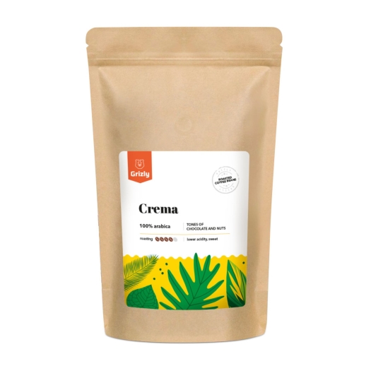 Geröstete Bohnenkaffee Crema