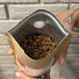 Geröstete Bohnenkaffee Crema