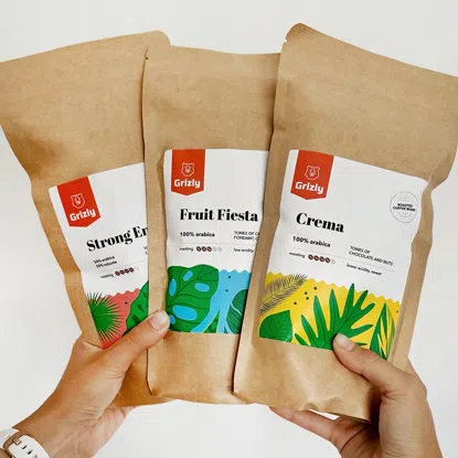 Geröstete Bohnenkaffee Crema