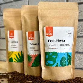 Geröstete Bohnenkaffee Fruit Fiesta