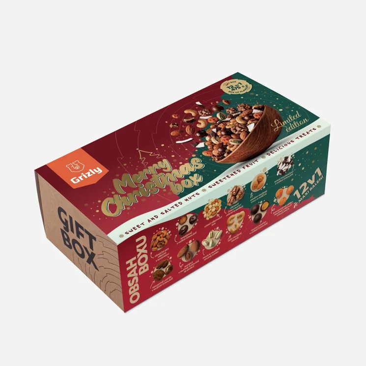 Geschenkbox Merry Christmas