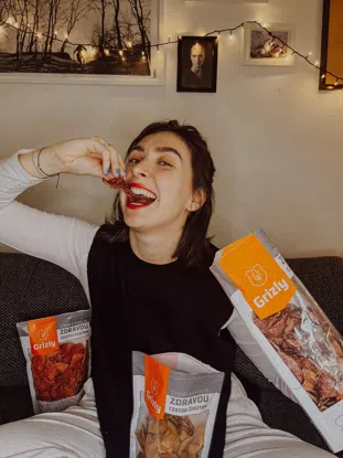 Getrocknete Äpfel mit Zimt