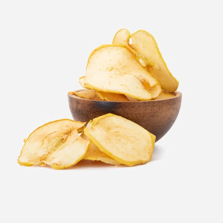 Getrocknete Apfelscheiben