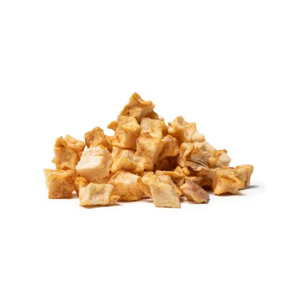 Getrocknete Apfelwürfel