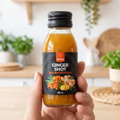 Ginger shot Sanddorn