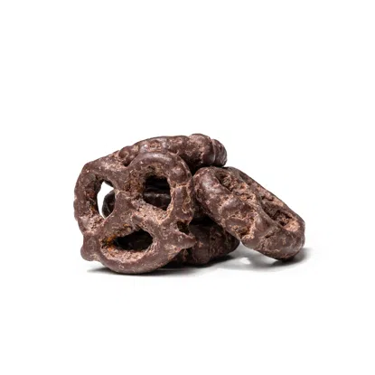 Glutenfreie Brezeln in Zartbitterschokolade