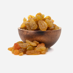 Goldene Jumbo-Rosinen