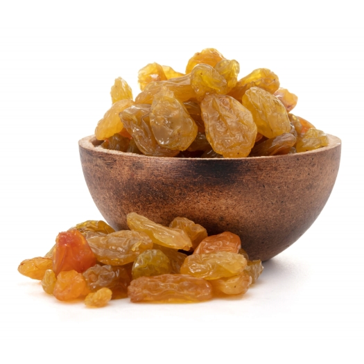 Goldene Jumbo-Rosinen
