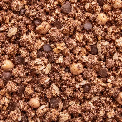 Granola mit Protein Haselnuss und Dattel-Schoko 6 x 450 g