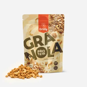 Granola mit Protein und Cashewkernen