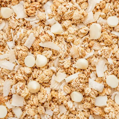 Granola mit Protein, weißer Schokolade und Kokos 6 x 450 g