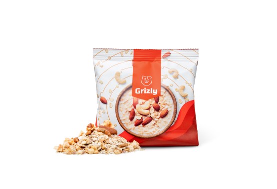 Haferbrei Apfel & Mandeln mit Zimt