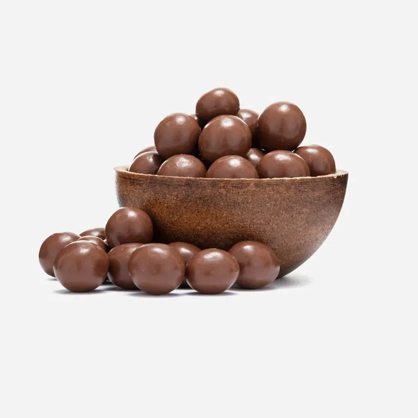 Haselnüsse in Vollmilchschokolade