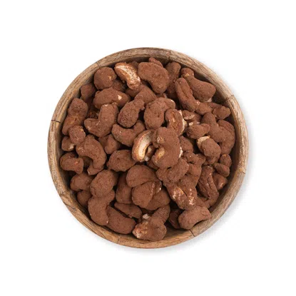 Karamellisierte Cashewkerne mit Kakao