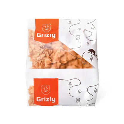 Kokoschips in Salzkaramell