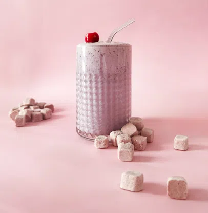 LYO Kokoswürfel Apfel und Kirsche