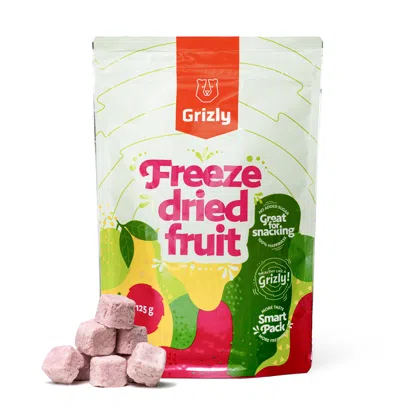 LYO Kokoswürfel Erdbeere