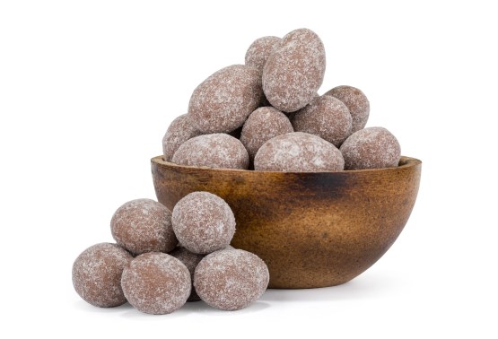 Mandeln in Vollmilchschokolade mit Lebkuchengewürz