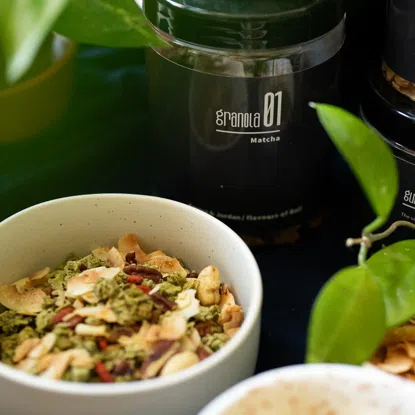 Matcha-Granola von Emma