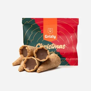 Mini-Cones mit Milchschoki