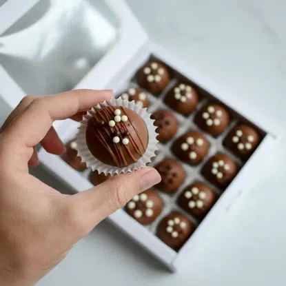 Mini Knusper-Schokokugeln