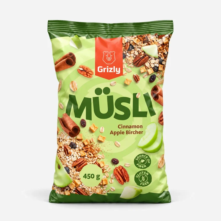 Müsli Apfel & Zimt Bircher style