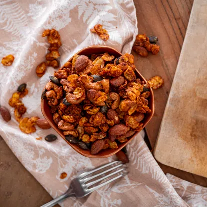 Salties – Herzhaftes Granola Geräucherte Mischung