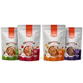 Schoko-Granola Zartbitter mit Heidelbeeren