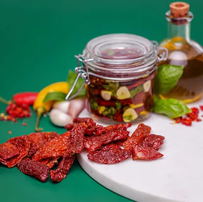 Sonnengereifte Tomaten