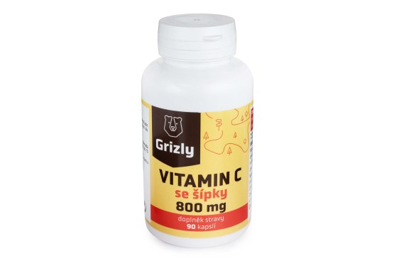 Vitamin C 800 mg mit Hagebutten 90 Kapseln