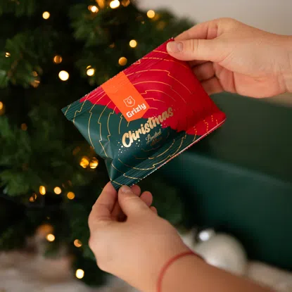 Weihnachtliche Schokoladenauswahl mit Stevia