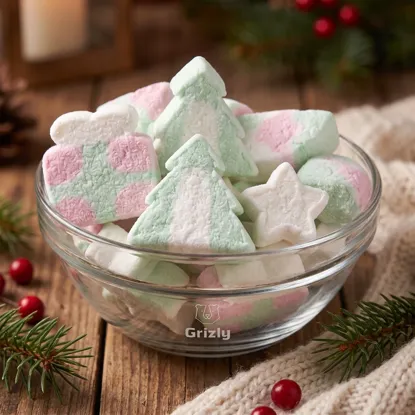 Weihnachtlicher Marshmallow Mix